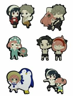 Cheap 🛒 Spy X Family Chibi Blind Box Rubber Key Chain 😀