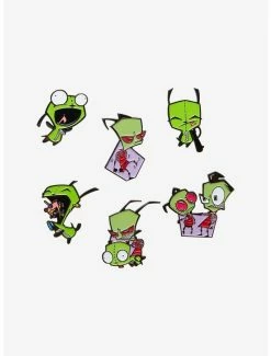 Brand new ๐ Invader Zim GIR & Zim Blind Box Enamel Pin ๐
