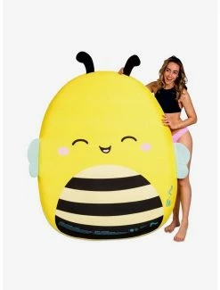 Best Pirce 🎁 Squishmallows Sunny The Bee Fabric Covered Pool Float ❤️