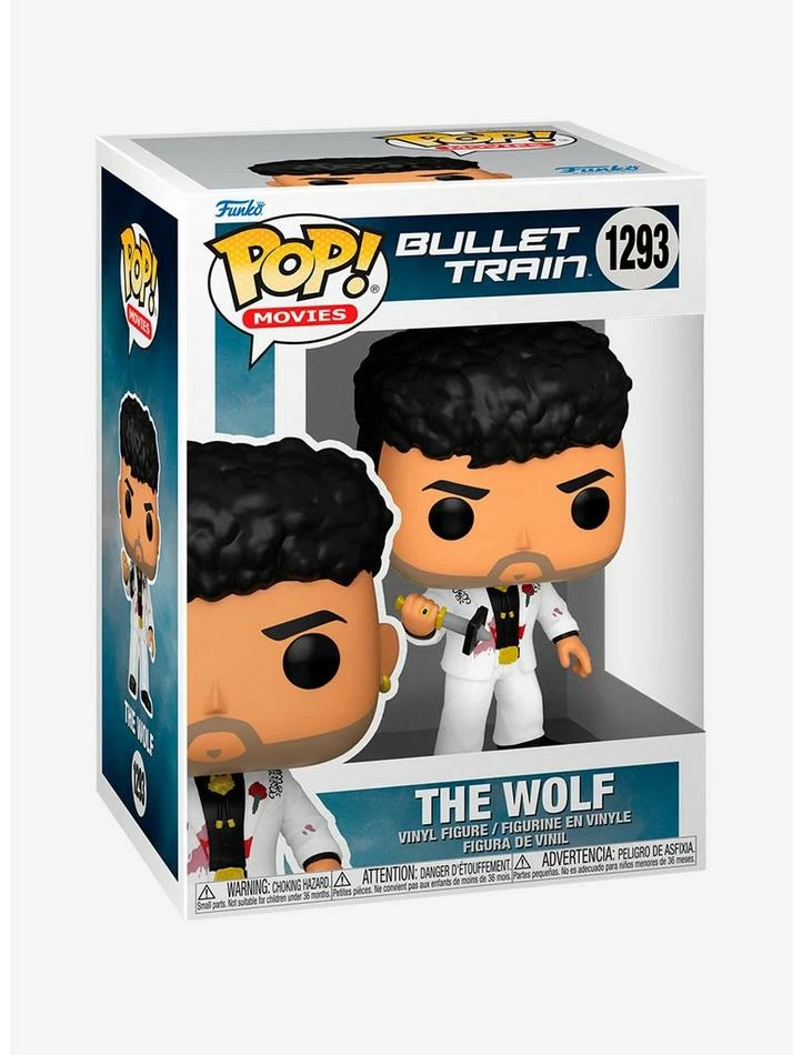 New โ๏ธ Funko Bullet Train Pop! Movies The Wolf Vinyl Figure ๐ 4 New โ๏ธ Funko Bullet Train Pop! Movies The Wolf Vinyl Figure ๐ - Image 2