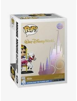 Coupon 🔥 Funko Disney Walt Disney World Pop! Minnie Mouse (On Prince Charming Regal Carrousel) Vinyl Figure 🎁 -Collectible Figures Sales Store 19426220 av2