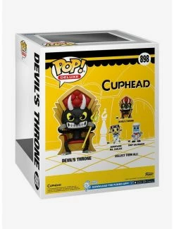 Best deal 🔔 Funko Cuphead Pop! Deluxe Devil's Throne Vinyl Figure 🎁 -Collectible Figures Sales Store 19426427 av2