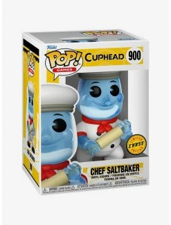 Deals 💯 Funko Cuphead Pop! Games Aeroplane Chef Saltbaker Vinyl Figure ⭐ -Collectible Figures Sales Store 19426431 av3