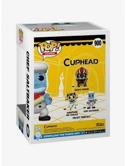 Deals 💯 Funko Cuphead Pop! Games Aeroplane Chef Saltbaker Vinyl Figure ⭐ -Collectible Figures Sales Store 19426431 av5