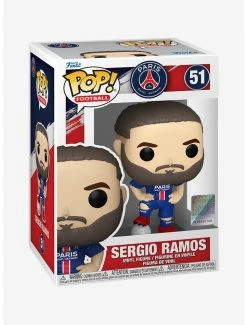 Cheap 🎁 Funko Paris Saint-Germain Pop! Football Sergio Ramos Vinyl Figure 🔔 -Collectible Figures Sales Store 19426449 av1