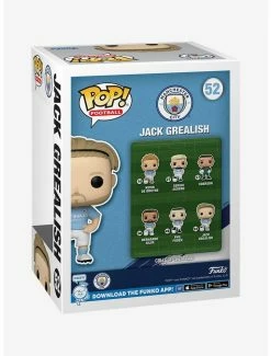 Brand new 🎉 Funko Manchester City Pop! Football Jack Grealish Vinyl Figure 🔔 -Collectible Figures Sales Store 19426451 av2