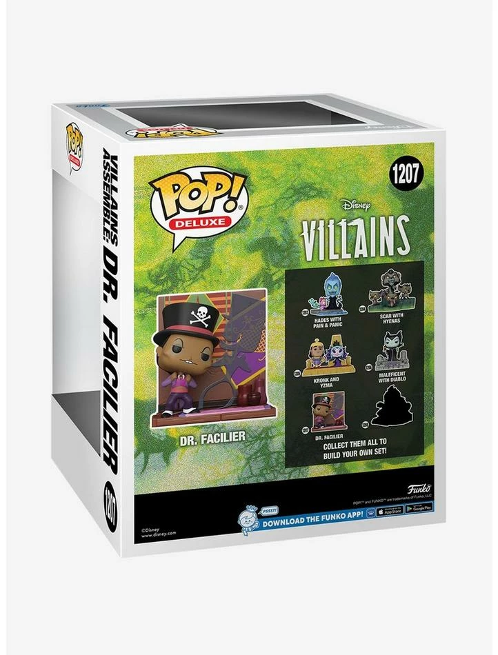 Best Sale โญ Disney Funko Villains Assemble Pop! Deluxe Dr. Facilier Vinyl Figure Hot Topic Exclusive ๐ 4 Best Sale โญ Disney Funko Villains Assemble Pop! Deluxe Dr. Facilier Vinyl Figure Hot Topic Exclusive ๐ - Image 2