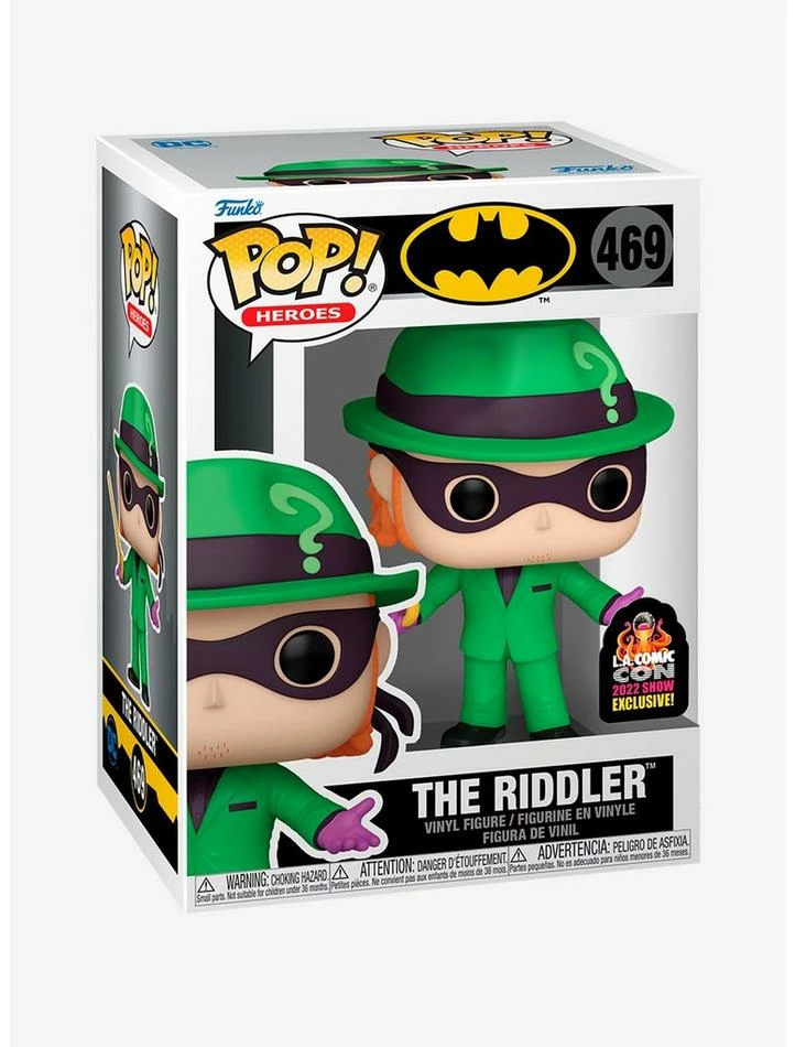 Cheapest ๐ Funko DC Comics Pop! Heroes The Riddler Vinyl Figure 2022 L.A. Comic Con Exclusive โ 4 Cheapest ๐ Funko DC Comics Pop! Heroes The Riddler Vinyl Figure 2022 L.A. Comic Con Exclusive โ - Image 2