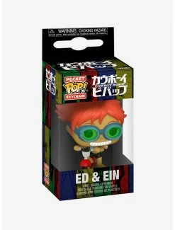 Buy 🤩 Funko Cowboy Bebop Pocket Pop! Ed & Ein Vinyl Key Chain 😀 -Collectible Figures Sales Store 19426570 av1