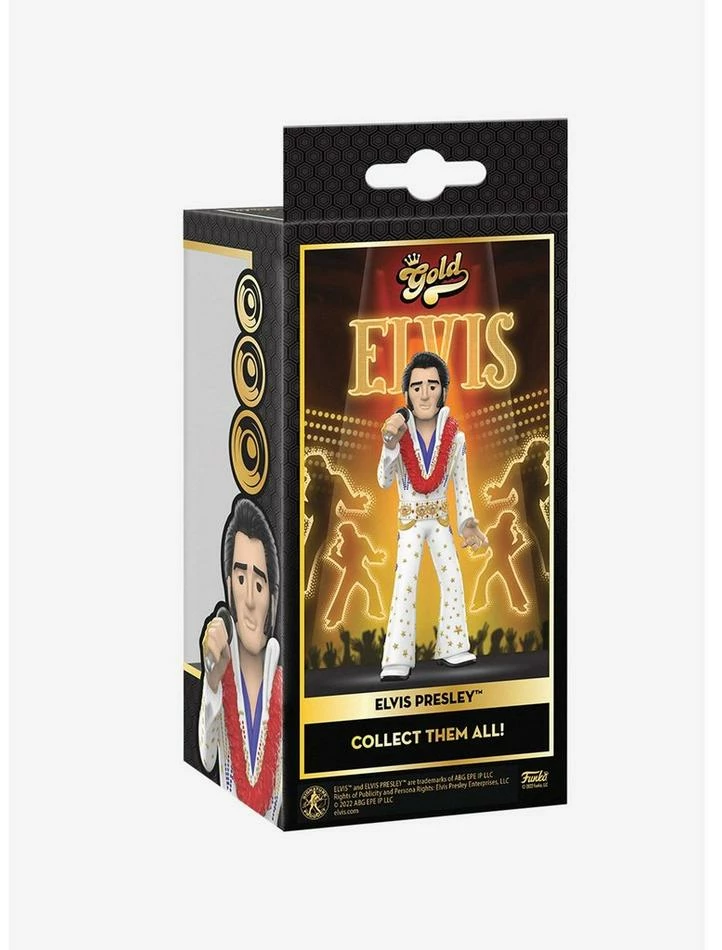 Promo ๐ Funko Gold Elvis Presley Premium Vinyl Figure โจ 5 Promo ๐ Funko Gold Elvis Presley Premium Vinyl Figure โจ - Image 3