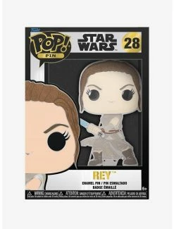 Best Sale 👏 Funko Star Wars Rey Pop! Enamel Pin ⌛ -Collectible Figures Sales Store 19426609 av2