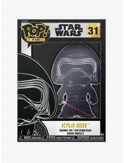 Buy 💯 Funko Star Wars Kylo Ren Pop! Enamel Pin 👍 -Collectible Figures Sales Store 19426615 av3