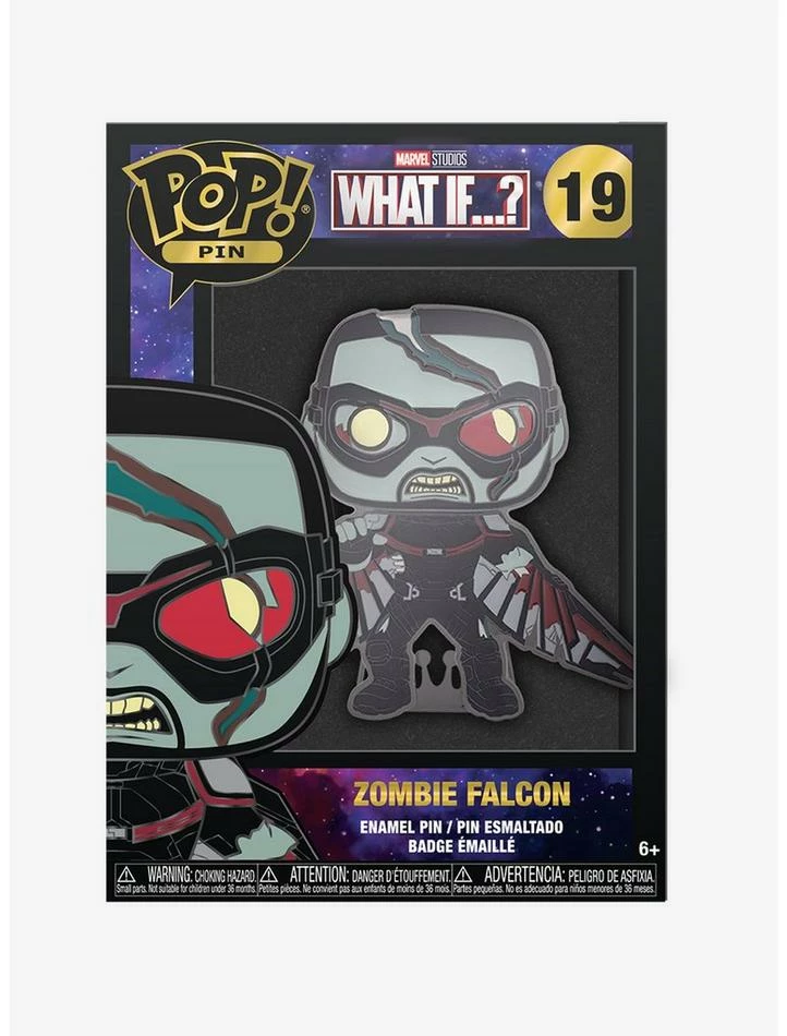 Discount π Funko Marvel What If...? Zombie Falcon Pop! Enamel Pin β 4 Discount π Funko Marvel What If...? Zombie Falcon Pop! Enamel Pin β - Image 2