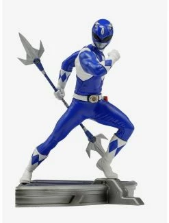 Cheapest 🛒 Power Rangers Blue Ranger Battle Diorama Series Art Scale 1/10 ✨
