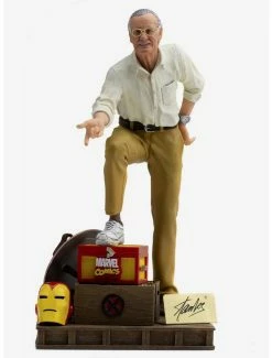 Best Pirce 🎁 Stan Lee Art Scale 1/10 Deluxe 😀