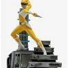 Discount ⭐ Power Rangers Yellow Ranger Battle Diorama Series Art Scale 1/10 😀 -Collectible Figures Sales Store 19487158 hi