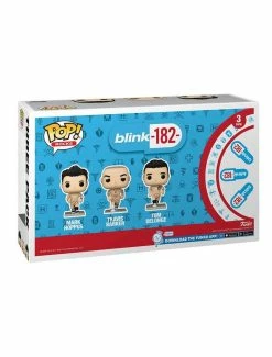 New 🤩 Funko Blink-182 Pop! Rocks Mark Hoppus Travis Barker & Tom Delonge Vinyl Figure Set 2022 HT Expo Exclusive 🔔 -Collectible Figures Sales Store 19512436 av2