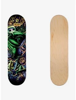Cheapest ⌛ Funko The Nightmare Before 🎄 Christmas Oogie Boogie Neon Skateboard Deck Hot Topic Exclusive 🌟
