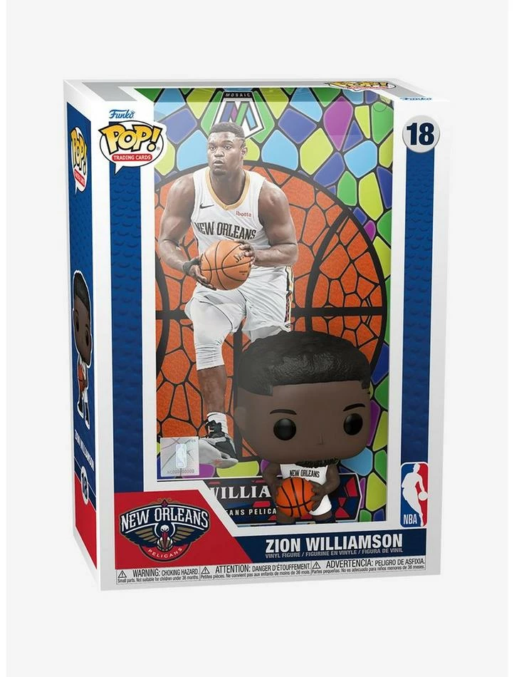 Hot Sale π Funko NBA New Orleans Pelicans Pop! Trading Cards Zion Williamson Vinyl Figure π 4 Hot Sale π Funko NBA New Orleans Pelicans Pop! Trading Cards Zion Williamson Vinyl Figure π - Image 2