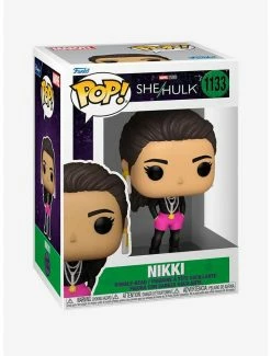 Outlet ✨ Funko Marvel She-Hulk Pop! Nikki Ramos Vinyl Bobble-Head 🔥 -Collectible Figures Sales Store 19667960 av1