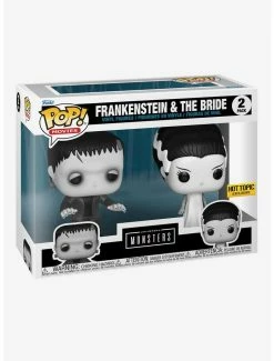 Best reviews of 🌟 Funko Universal Monsters Pop! Movies Frankenstein & The Bride Vinyl Figure Set Hot Topic Exclusive 🔥 -Collectible Figures Sales Store 19669683 av1