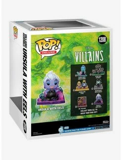 Cheap 😉 Funko Disney Villains Assemble Pop! Deluxe Ursula With Eels Vinyl Figure Hot Topic Exclusive 🤩 -Collectible Figures Sales Store 19669685 av2