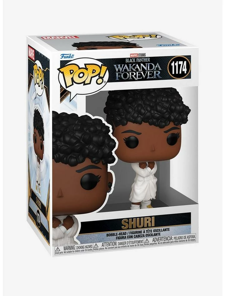 Top 10 ✔️ Funko Marvel Black Panther: Wakanda Forever Pop! Shuri Vinyl Bobble-Head ✨ 4 Top 10 ✔️ Funko Marvel Black Panther: Wakanda Forever Pop! Shuri Vinyl Bobble-Head ✨ - Image 2