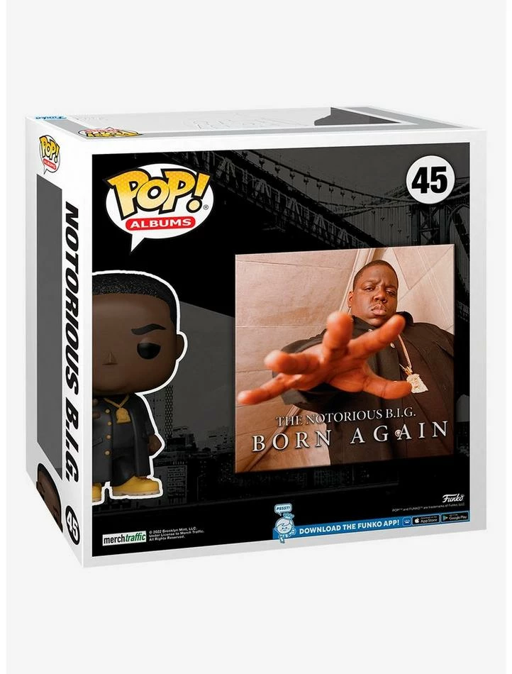 Budget π Funko Notorious B.I.G. Pop! Albums Born Again Vinyl Figure β¨ 4 Budget π Funko Notorious B.I.G. Pop! Albums Born Again Vinyl Figure β¨ - Image 2