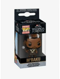 Best Pirce 👍 Funko Marvel Black Panther: Wakanda Forever Pocket Pop! M'Baku Vinyl Bobble-Head Key Chain 🔥 -Collectible Figures Sales Store 19800911 av1