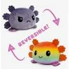 Flash Sale 🧨 Tee Turtle Axolotl Rainbow & Grey Reversible Plush ✨ -Collectible Figures Sales Store 19800974 hi