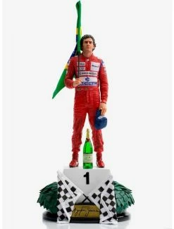 Best deal 😀 Grand Prix Brazil 1991 Ayrton Senna Deluxe Art Scale 1/10 🎁