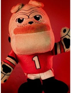 Outlet ❤️ NCAA Georgia Bulldogs Hairy Dawg Mascot 8" Bleacher Creatures Kuricha Sitting Plush 🔔 -Collectible Figures Sales Store 19850112 av3