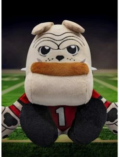 Outlet ❤️ NCAA Georgia Bulldogs Hairy Dawg Mascot 8" Bleacher Creatures Kuricha Sitting Plush 🔔 -Collectible Figures Sales Store 19850112 av5