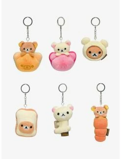 Discount 🎁 Rilakkuma Bakery Blind Box Key Chain ⭐ -Collectible Figures Sales Store 19987604 av2