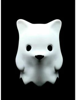 Promo 🧨 Jumbo Ghost Bear Head White Vinyl Figure ❤️