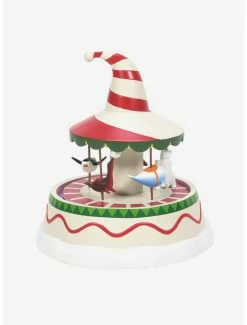 Deals 🥰 Disney The Nightmare Before ❄ Christmas Town Carousel Figurine 🔔