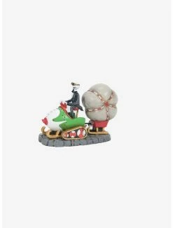 Best deal 🔥 Disney The Nightmare Before 🎄 Christmas Jack Brings 🎄 Christmas Home Figurine 🤩