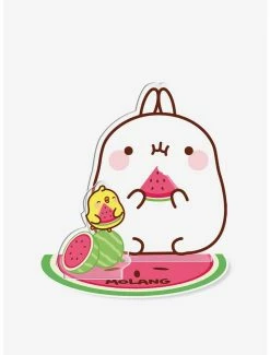 New ⭐ Molang Watermelon and Avocado Acryl Figure Set 😉 -Collectible Figures Sales Store 20083424 av3
