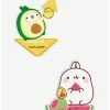 New ⭐ Molang Watermelon and Avocado Acryl Figure Set 😉 -Collectible Figures Sales Store 20083424 hi