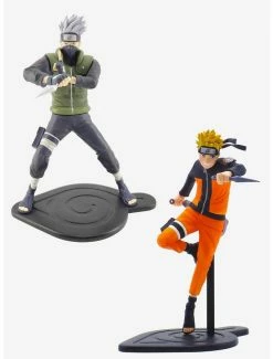 New 👏 Naruto Shippuden Naruto and Kakashi Hatake SFC Figure Bundle ⌛