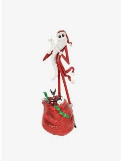 New 👏 Disney The Nightmare Before 🎄 Christmas Santa Jack Figurine 🥰