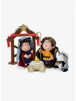 Promo 🔥 Peanuts Snoopy 🎅 Christmas Pageant Figurine 👏