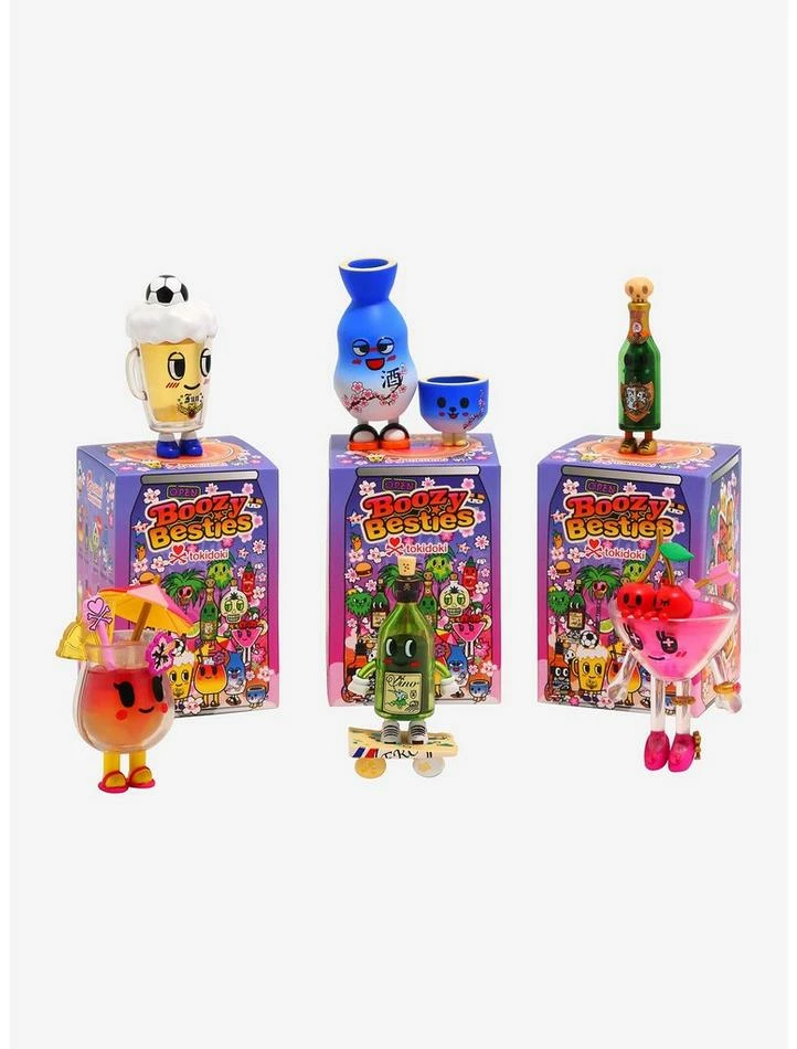 Budget 🎉 Tokidoki Boozy Besties Series 1 Blind Box Figures 😉 3 Budget 🎉 Tokidoki Boozy Besties Series 1 Blind Box Figures 😉