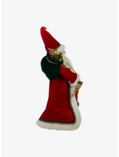 New 🛒 Kurt Adler Kringle Klaus Fancy Santa with Stocking Figure 🌟 -Collectible Figures Sales Store 20119881 av3