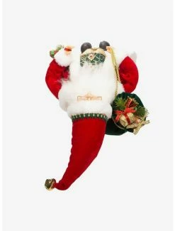 New 🛒 Kurt Adler Kringle Klaus Fancy Santa with Stocking Figure 🌟 -Collectible Figures Sales Store 20119881 av4
