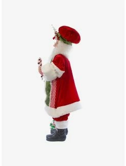 Promo 🔥 Kurt Adler Kringle Klaus Red and Green with 🍬 Candy Figure ❤️ -Collectible Figures Sales Store 20119905 av2