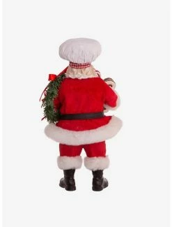 Wholesale 👏 Kurt Adler Fabriche Chef Santa with Gingerbread Sleigh Figure 😉 -Collectible Figures Sales Store 20119907 av3