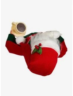Best Pirce ⌛ Kurt Adler Kringle Klaus Santa with Coffee Figure 🔥 -Collectible Figures Sales Store 20119909 av4