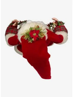 Outlet 🔔 Kurt Adler Kringle Klaus with "Believe" Garland Figure ✔️ -Collectible Figures Sales Store 20119919 av4