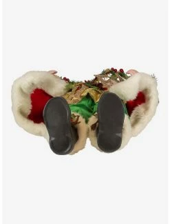 Outlet 🔔 Kurt Adler Kringle Klaus with "Believe" Garland Figure ✔️ -Collectible Figures Sales Store 20119919 av5